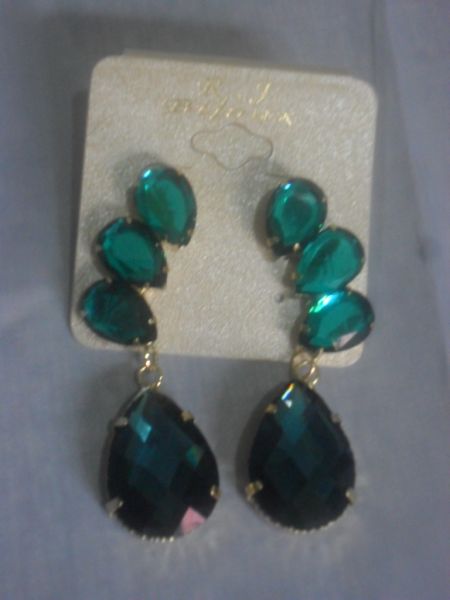 Brinco Verde Turquesa